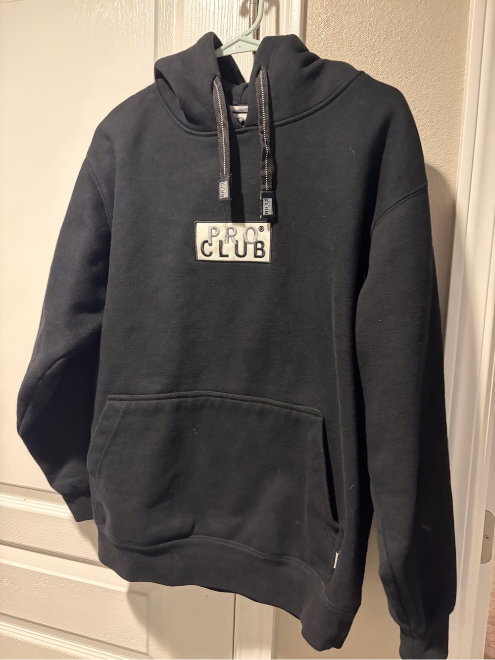 PRO CLUB Black Pullover Hoodie